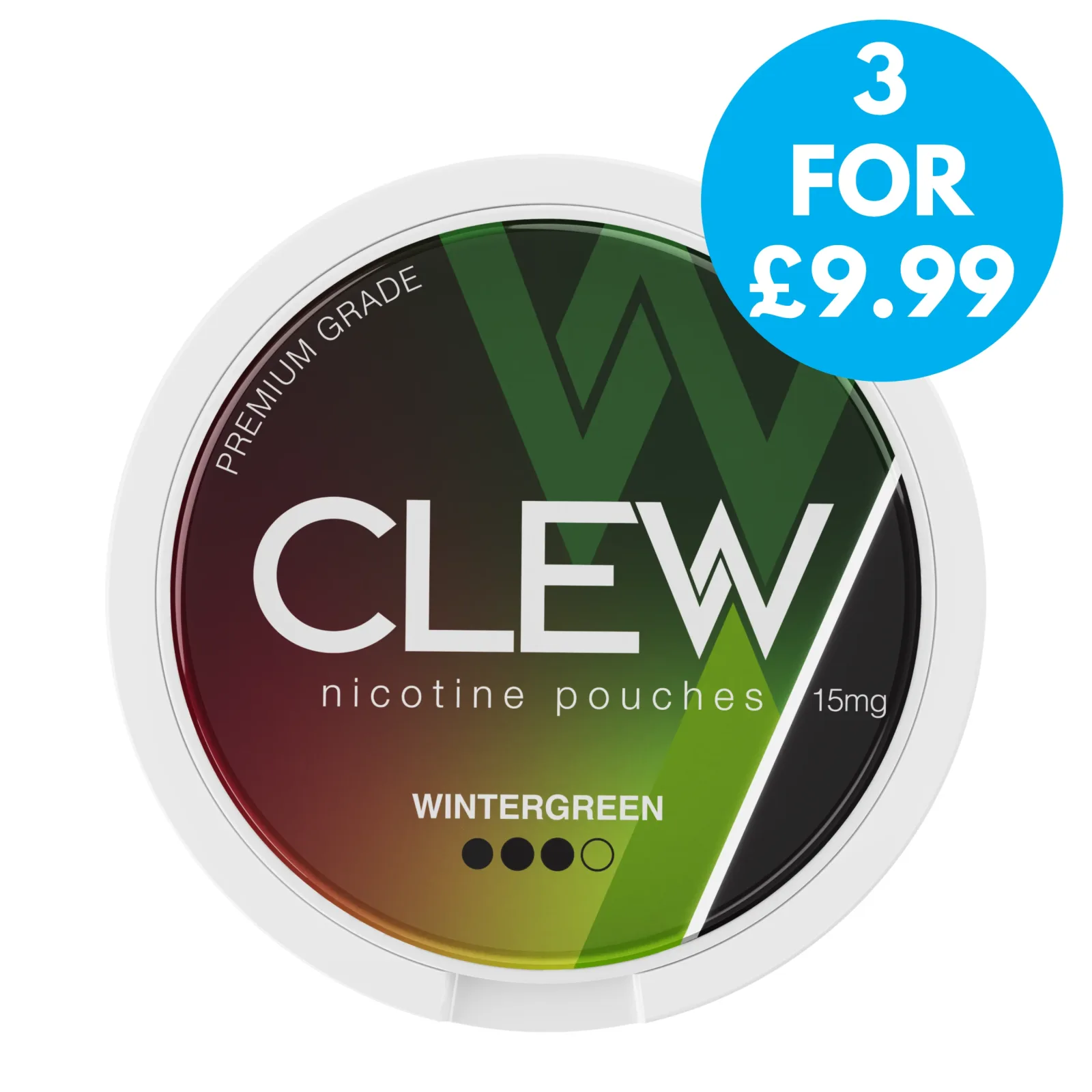 Clew Snus 15mg Nicotine Pouches