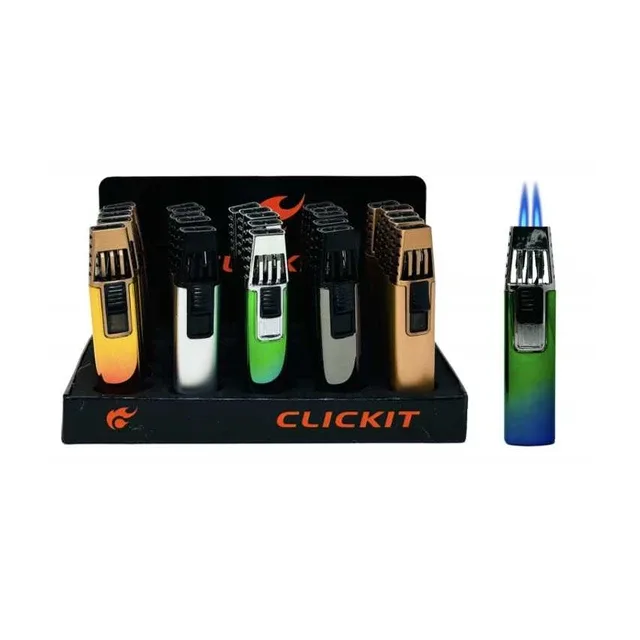 Click It Double Torch Lighter
