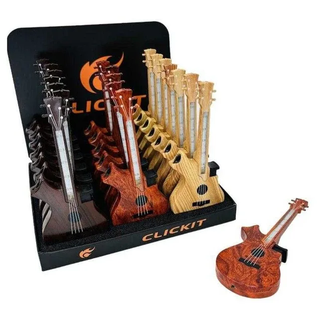 Click It Light Up Guitar Torch Lighter