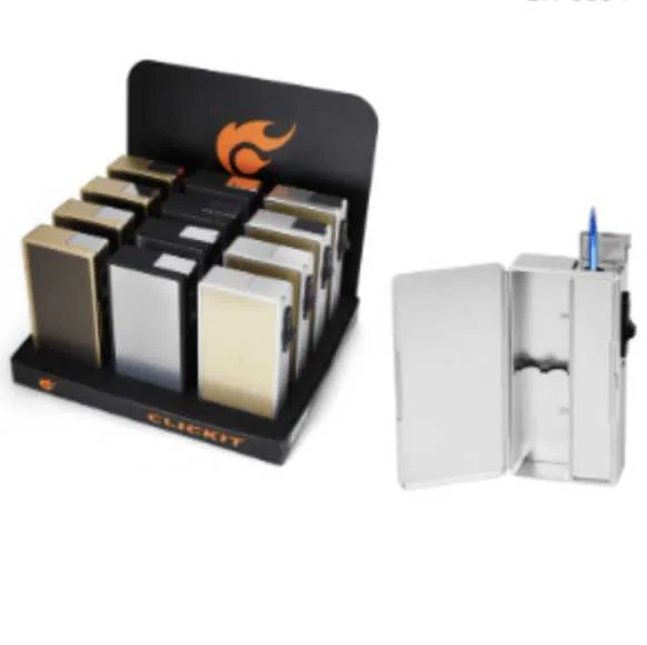 Click It Torch W/ Cigarette Box