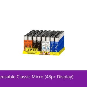 Clipper CP22R Reusable Classic Micro (48pc Display)