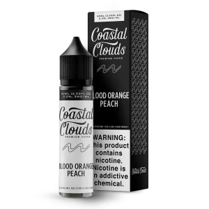 Coastal Clouds Blood Orange Peach Vape Juice 60ml