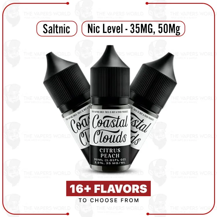Coastal Clouds Salt 30mL E-Juice