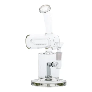 Colored Tip Inline Perc Bong - 10in