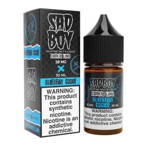 CookieLine Blueberry Cookie Synthetic Nicotine 30ml Salt E-Juice | SadBoy
