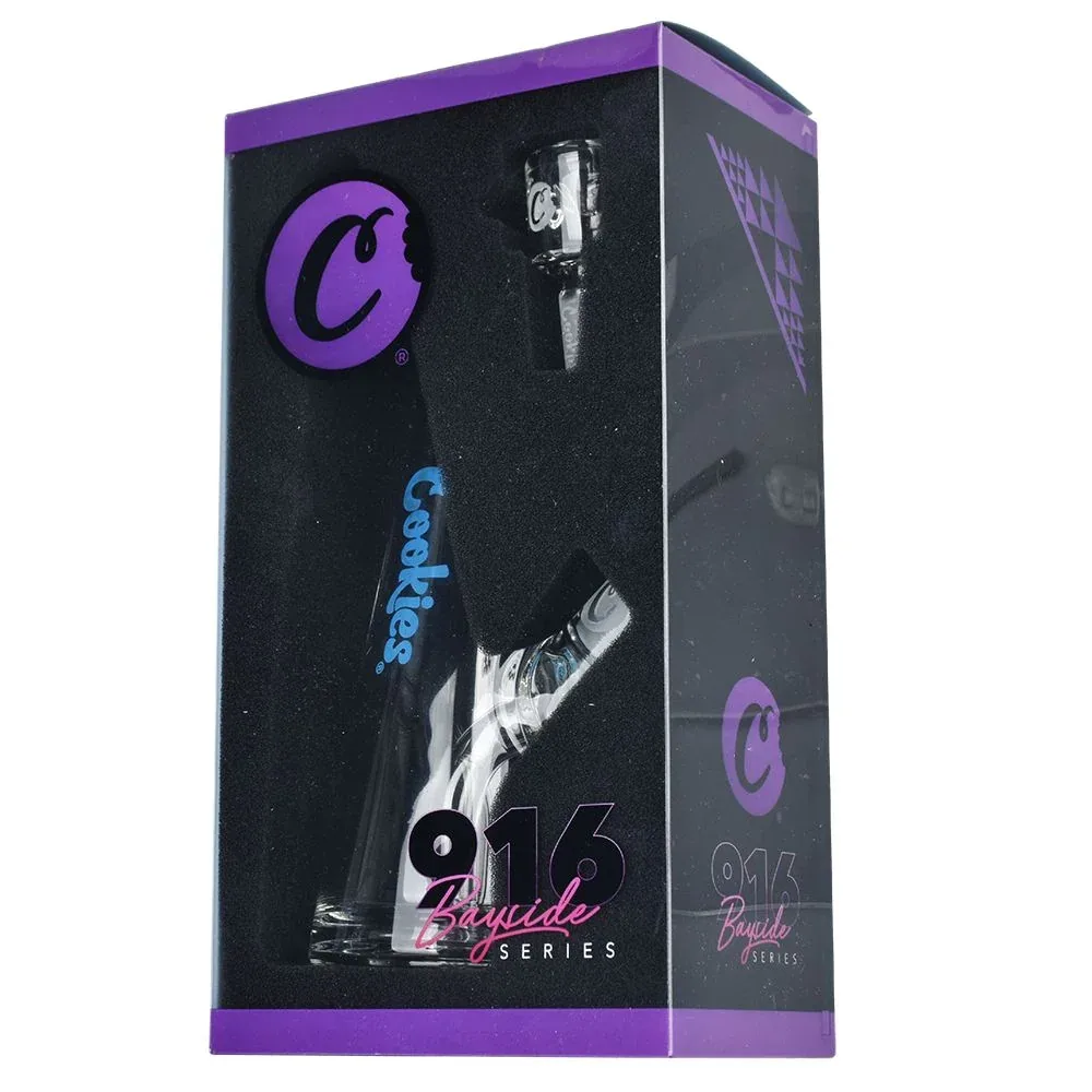 Cookies Bayside Series 916 Glass Water Pipe - 7.5" - Image 2