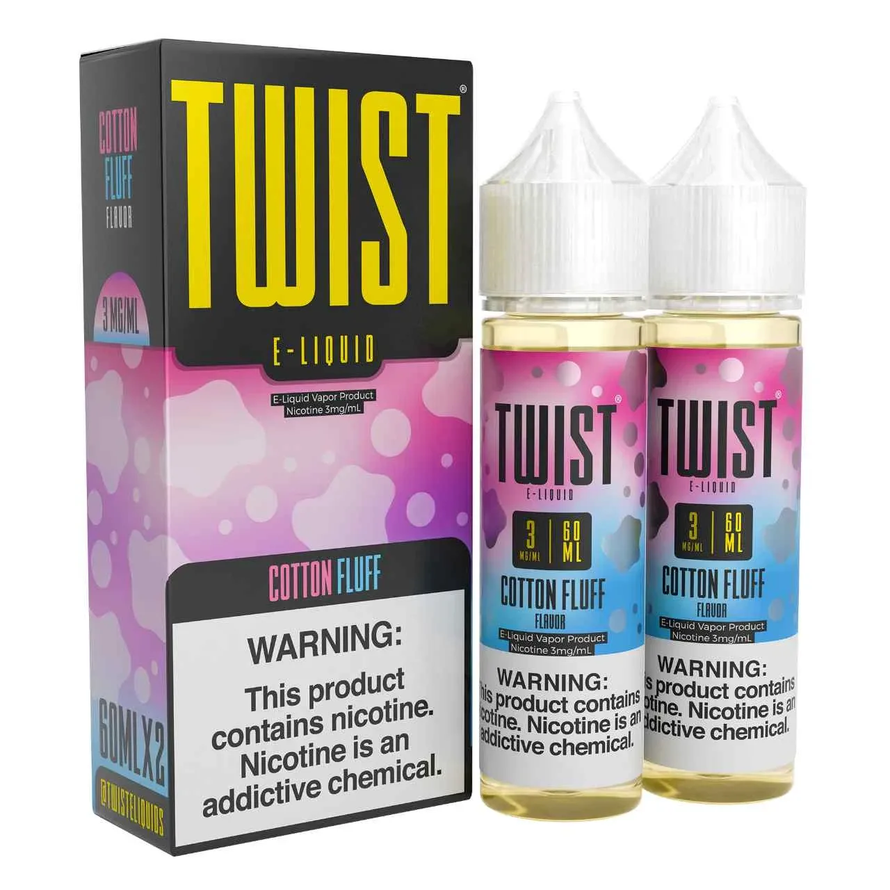 Cotton Fluff 120ml E-Juice | Twist E-Liquids