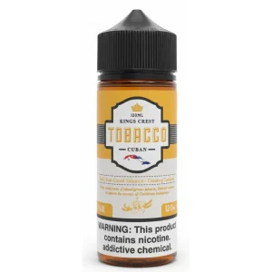 Cuban Tobacco 120ml E-Juice | King's Crest