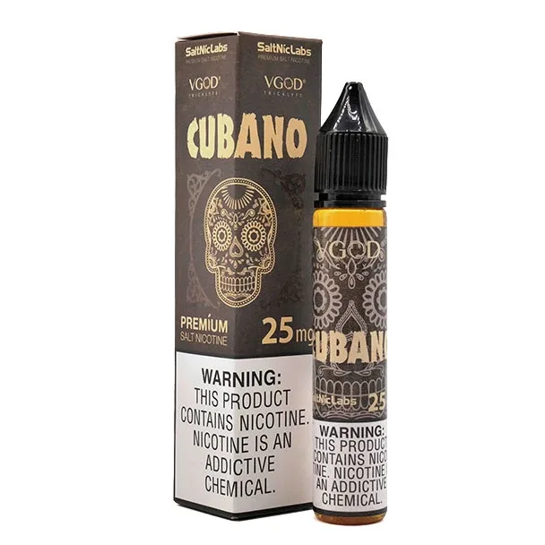 Cubano - 25mg - VGOD Salts - 30mL