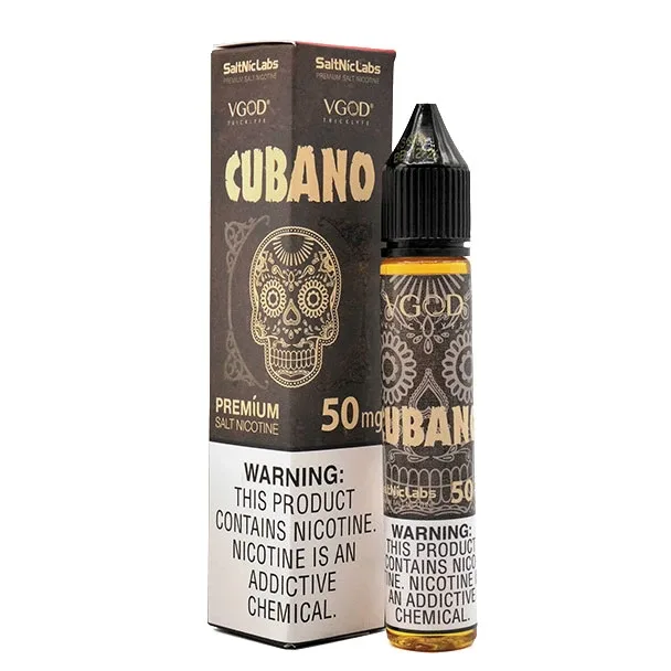 Cubano - 50mg - VGOD Salts - 30mL