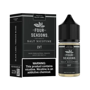 Custard Vanilla Tobacco (CVT) Salt 30ml E-Juice | Four Seasons