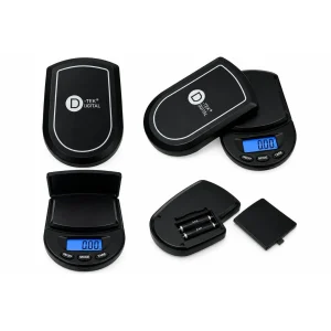 D-TEK DIGITAL SCALE 200G X 0.01G - BLACK - DT-A201-BLK