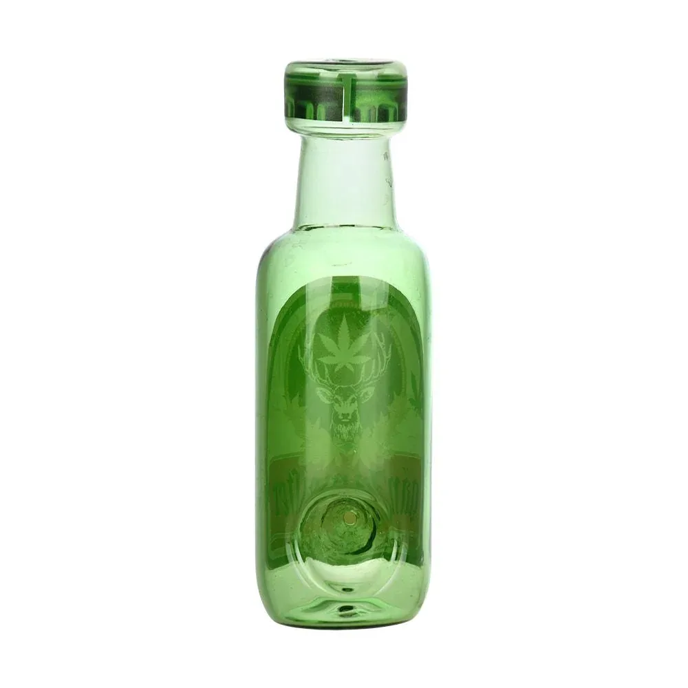 Dabtized Liquor Shot Glass Hand Pipe - 4.5" / Designs Vary - Image 2