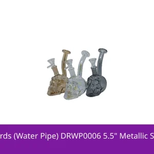 Death Row Records (Water Pipe) DRWP0006 5.5" Metallic Skull