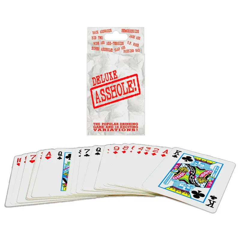 Deluxe Asshole Card Game Poker Cards
