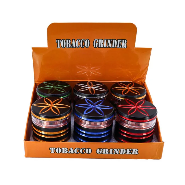 Diamond Cut See Through Chamber Grinder - 63mm (5pc)