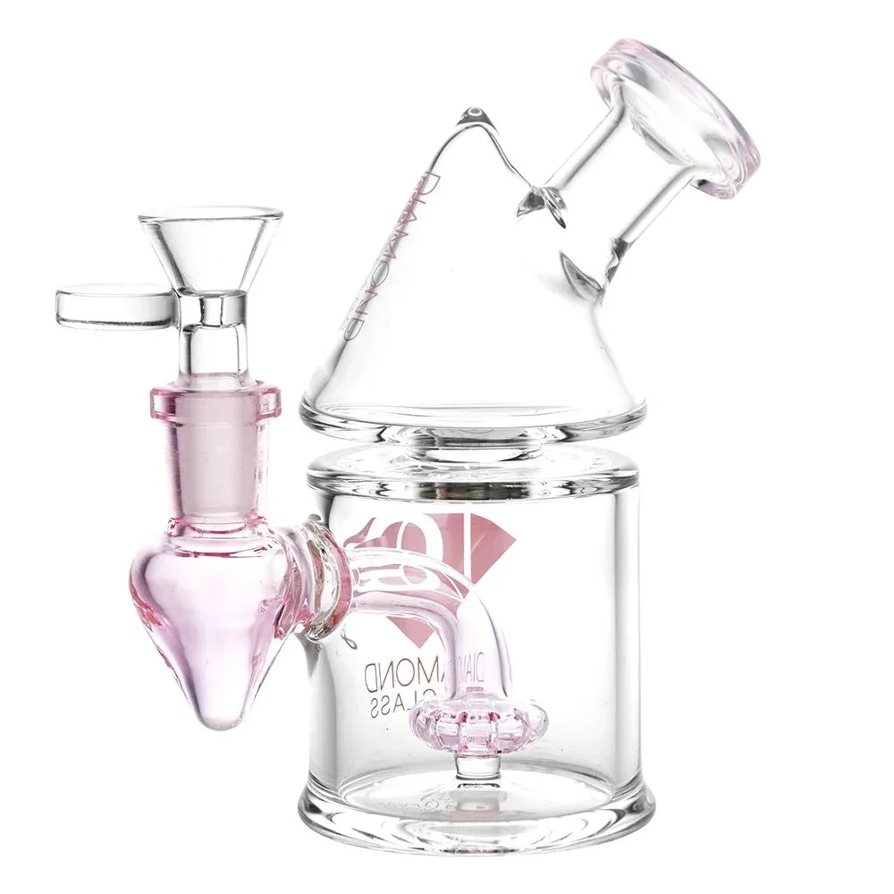 Diamond Glass Missile Mini Rig - 5" / 14mm F - Image 2