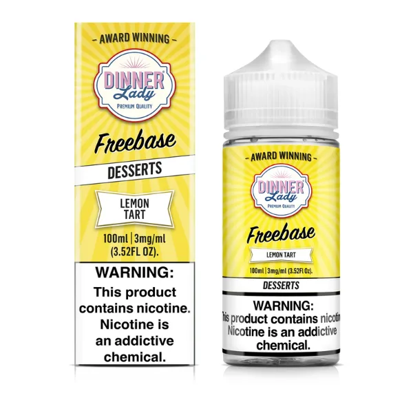 Dinner Lady E-liquid_100ml_Lemon Tart_-