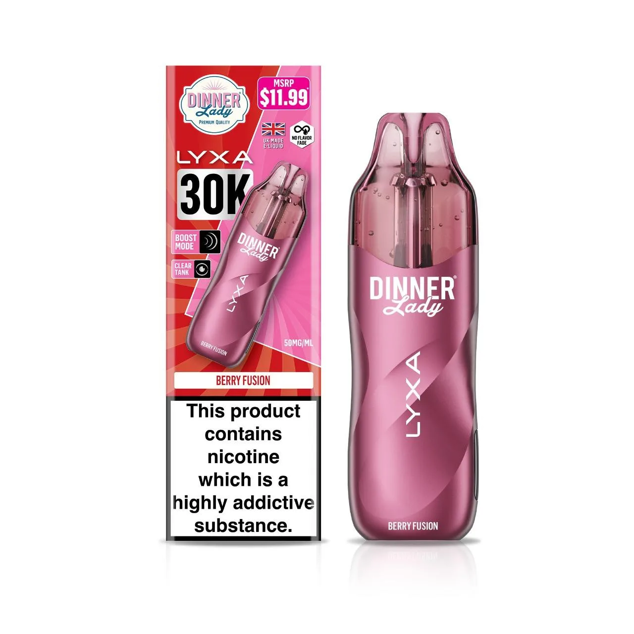 Dinner Lady LYXA Disposable | 30K Puffs