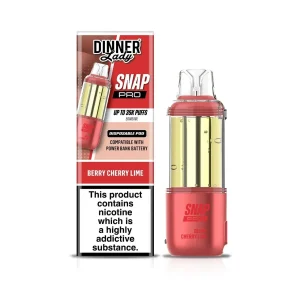 Dinner Lady Snap Pro 35K Pre-filled Replacement Pod | Pack of 1