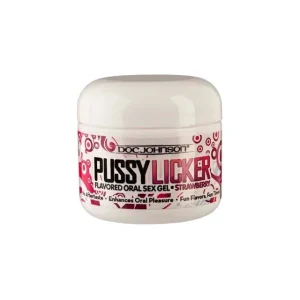 Doc Johnson Pussy Licker: Strawberry 2oz. Jar