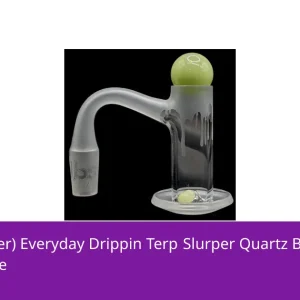 Dogg Lbs (Banger) Everyday Drippin Terp Slurper Quartz Banger Set 14mm 90 Degree