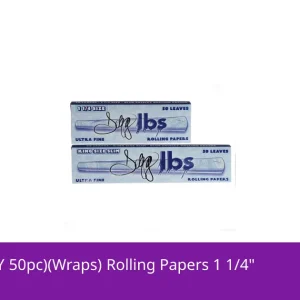 Dogg Lbs (DSPLY 50pc)(Wraps) Rolling Papers 1 1/4"