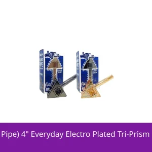 Dogg Lbs (Hand Pipe) 4" Everyday Electro Plated Tri