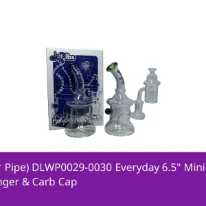 Dogg Lbs (Water Pipe) DLWP0029-0030 Everyday 6.5" Mini Rig Hydrant Box Set with Banger & Carb Cap