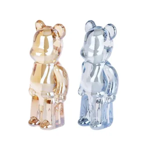 Doing The Bear Minimum Glass Hand Pipe - 4.25" / Colors Vary