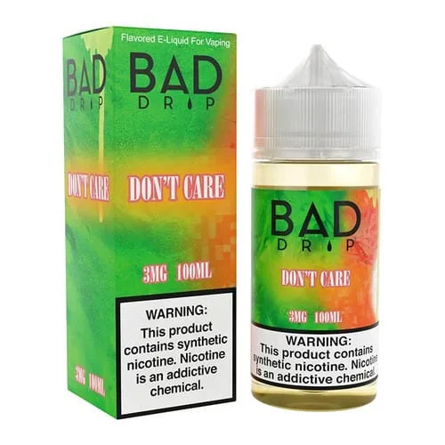 Don’t Care by Bad Drip Labs 100ML