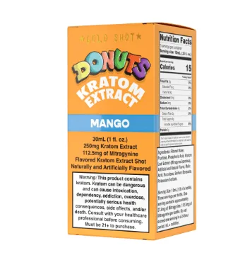 Donuts Kratom Extract 250MG *Gold Shot* - Image 2