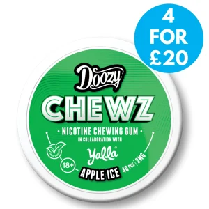 Doozy Chewz Nicotine Chewing Gum 2mg