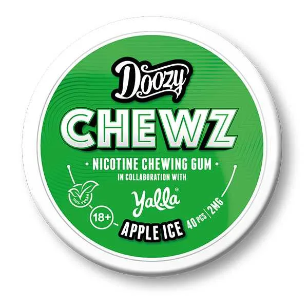 Doozy Chewz Nicotine Chewing Gum 2mg - Image 2