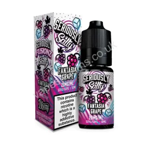 Doozy Seriously Fusionz Fantasia Grape Nic Salt E-Liquid