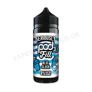 Doozy Seriously Pod Fill x3 Blue Slush E-Liquid Shortfill