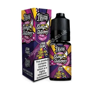 Doozy Temptations Jam Tart Nic Salt E-liquid