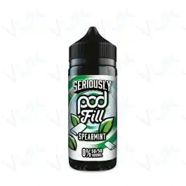 Doozy Vape Seriously Pod Fill Spearmint 100ml E