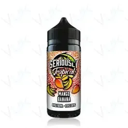 Doozy Vape Seriously Tropical Mango Banana 100ml Shortfill