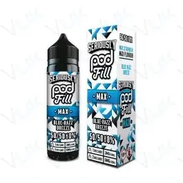 Doozy's Seriously Pod Fill MAX Blue Razz Breeze Shortfill