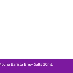 Double Rosted Mocha Barista Brew Salts 30mL