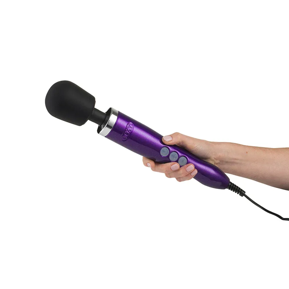 Doxy Die Cast Wand Vibrator Purple - Image 2