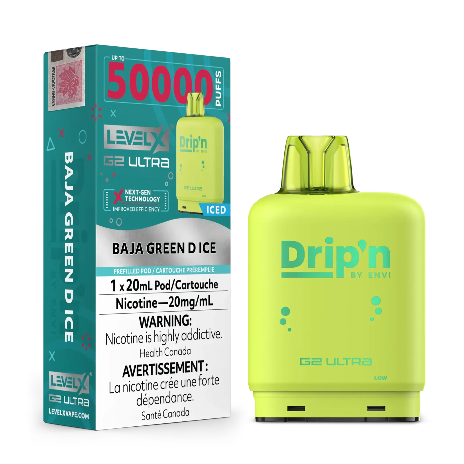 Drip’n 50k Level X Pods