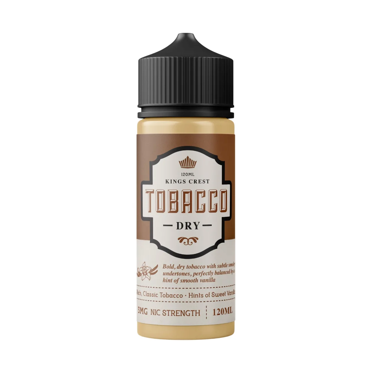 DRY Tobacco 120ml E-Juice | King's Crest
