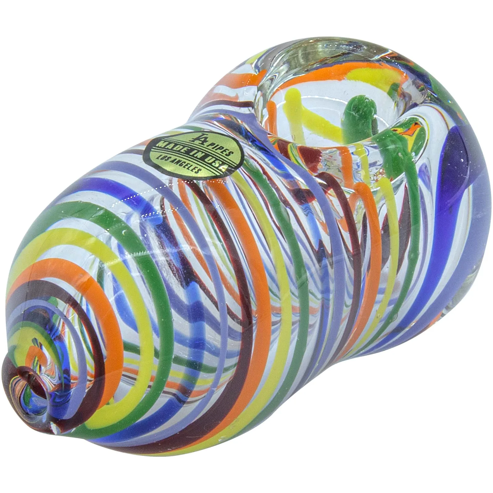 Easter Egg Rainbow Swirl Heavy Egg-Shaped Pipe - Image 2