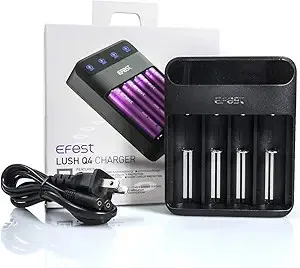 Efest Lush Q4 Intelligent LED Battery Charger
