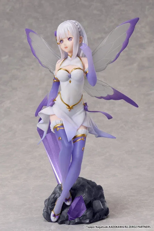 Elcoco Re:Zero Emilia 1/7 Jewel Princess Figure Collectible - Image 2