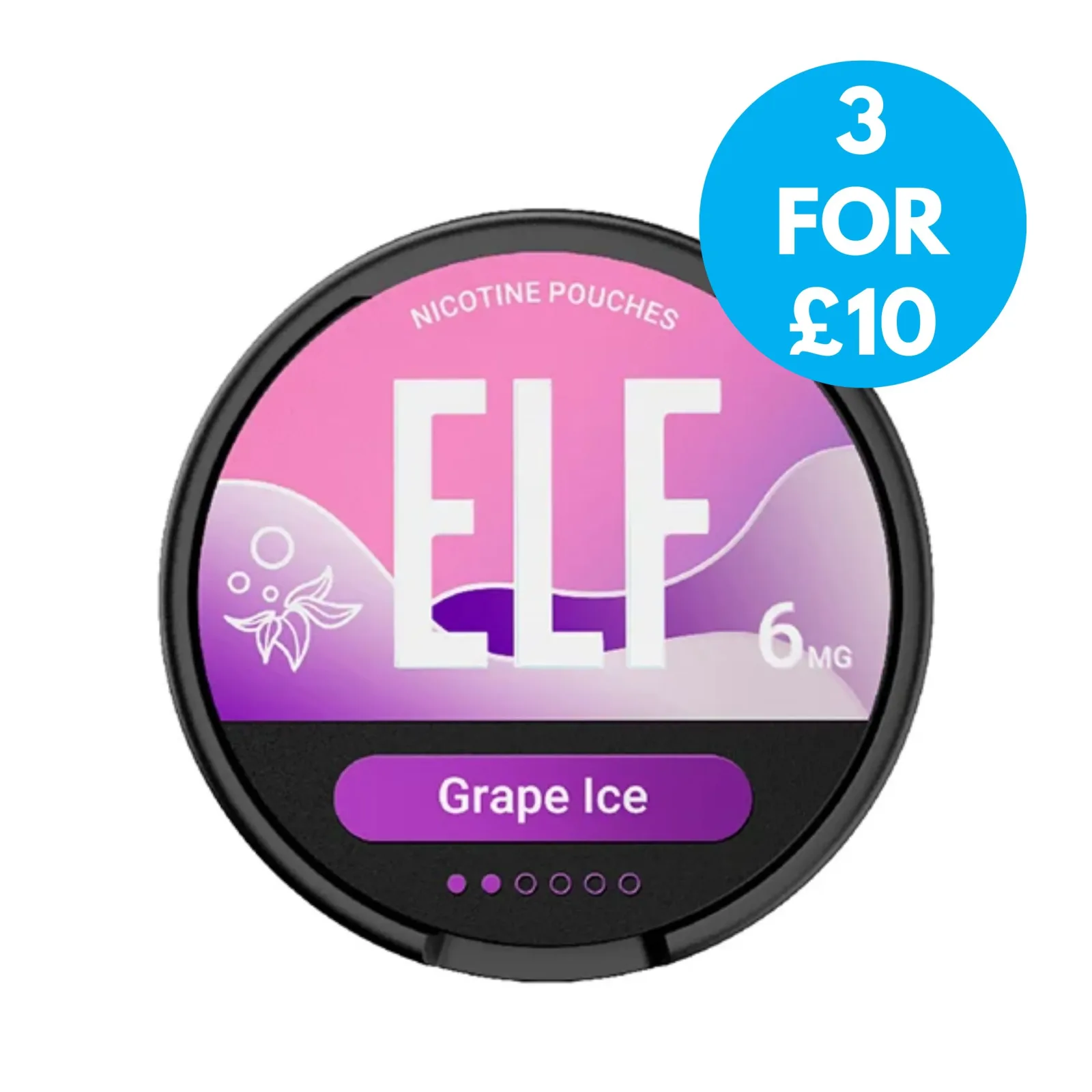 Elf Snus By Elf Bar 6mg Nicotine Pouches