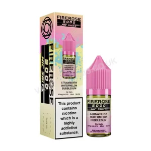 Elux Firerose Strawberry Watermelon Bubblegum Nic Salt E-Liquid