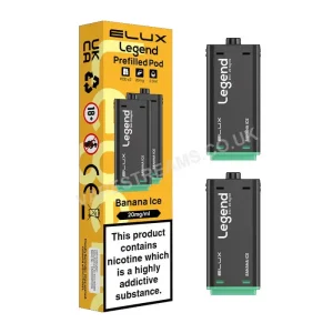 Elux Legend 1500 Banana Ice Pods